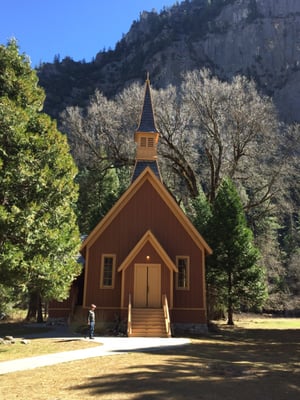 Yosemite Valley Chapel by null