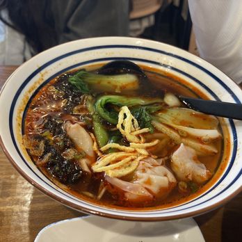 Yu Noodles - S10. Spicy Soup with Wonton - Chinese Near Me - Herndon, Virginia Yu Noodles - S10. Spicy Soup with Wonton - Chinese Near Me - Herndon, Virginia