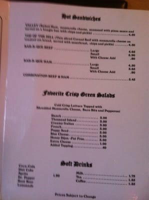 Menu photo 3 Pizza Glen Clinton, MO