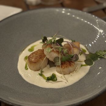 Trillium Cafe & Inn - Sautéed Wild Scallops - New American Near Me - Mendocino, California Trillium Cafe & Inn - Sautéed Wild Scallops - New American Near Me - Mendocino, California