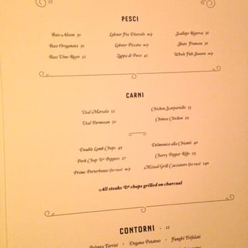 Carbone - Menu 2 - Italian Near Me - New York, New York