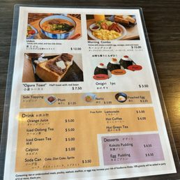 Breakfast Menu 3.10.24 Breakfast Menu 3.10.24