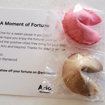 Arlo Wynwood - Complimentary fortune cookies - Hotels Near Me - Miami, Florida Arlo Wynwood - Complimentary fortune cookies - Hotels Near Me - Miami, Florida