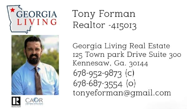 Tony Forman - Georgia Living Real Estate