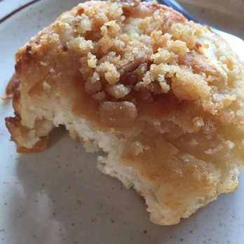 Whiskey Kitchen - Biscuit with pork belly bits- pork bits with a little too crunchy for my liking, but the biscuit and flavors were amazing! - Southern Near Me - Raleigh, North Carolina Whiskey Kitchen - Biscuit with pork belly bits- pork bits with a little too crunchy for my liking, but the biscuit and flavors were amazing! - Southern Near Me - Raleigh, North Carolina