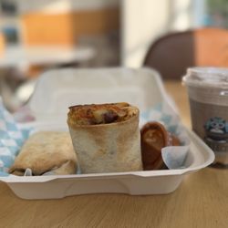 Coffeecito House - The chorizo burrito was excellent!