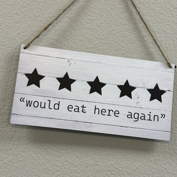 Breakfast Station - Would eat here again sign 100% - Breakfast & Brunch Near Me - Brooksville, Florida