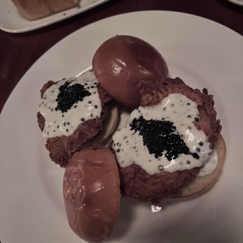 Somerville - Fried chicken sliders with caviar! - Steakhouses Near Me - Los Angeles, California Somerville - Fried chicken sliders with caviar! - Steakhouses Near Me - Los Angeles, California