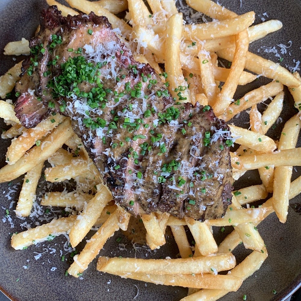 Palmettos on the Bayou - Hanger steak and frites - Cajun/Creole Near Me - Slidell, Louisiana