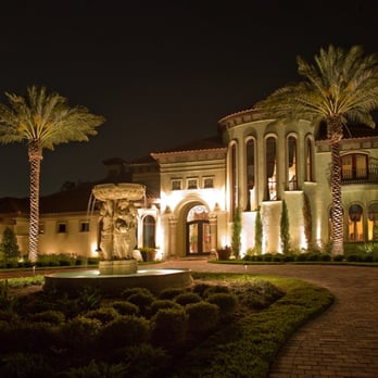 Brilliant Nights - A recently completed job - call for a complimentary evening demonstration so we can show you how we can illuminate your home - Lighting Fixtures & Equipment Near Me - Seffner, Florida