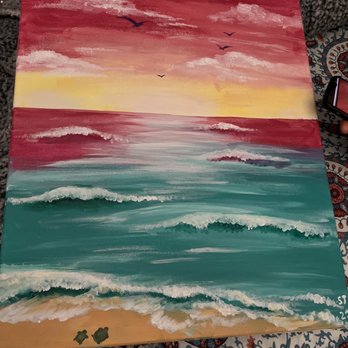 Pinot's Palette - The painting we learned that night. - Paint & Sip Near Me - Ellicott City, Maryland Pinot's Palette - The painting we learned that night. - Paint & Sip Near Me - Ellicott City, Maryland