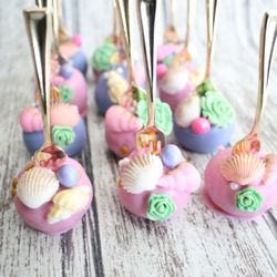 Under the Sea (Little Mermaid) Cake pops