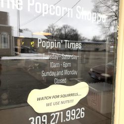 The Popcorn Shoppe - Hours
