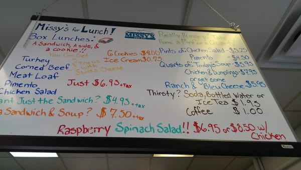 Menu photo 3 Missy's Pie Lexington, KY