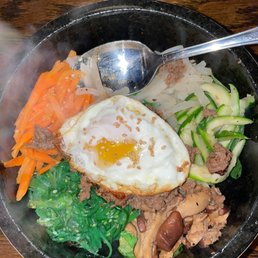 Stone pot bibimbap Stone pot bibimbap