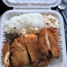 3 meat plate Chicken Katsu Teriyaki Chicken Beef 3 meat plate Chicken Katsu Teriyaki Chicken Beef