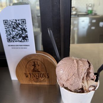 Wynston's Ice Cream - Split lot a bit size ($10.50 to have 1 scoop of there's a turtle in my brownie and 1 scoop of s'mores 2.0) - Ice Cream & Frozen Yogurt Near Me - San Diego, California Wynston's Ice Cream - Split lot a bit size ($10.50 to have 1 scoop of there's a turtle in my brownie and 1 scoop of s'mores 2.0) - Ice Cream & Frozen Yogurt Near Me - San Diego, California