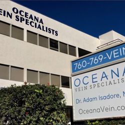 Oceana Vein Specialists - External signage on El Camino Real