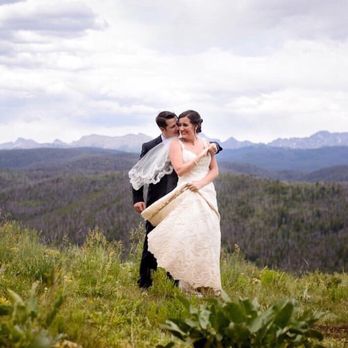 Granby Ranch - Taken at the top of the mountain right by where the ceremony was held - Golf Near Me - Granby, Colorado