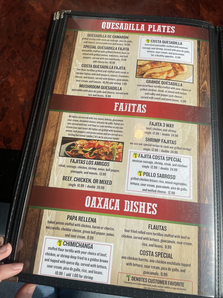 COSTA OAXAQUENA Updated October 2024 6721 Hwy 15 N, Ecru