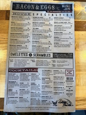 Menu photo 1 Bacon & Eggs Walla Walla, WA