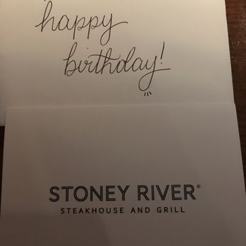 Stoney River - Birthday card - Steakhouses Near Me - Chapel Hill, North Carolina Stoney River - Birthday card - Steakhouses Near Me - Chapel Hill, North Carolina