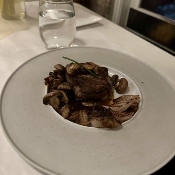 Owen's Bistro - Filet mignon with side of sautéed mushrooms! - New American Near Me - Chino, California