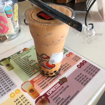 Kung Fu Tea - Thai Milk Tea - yummy! - Bubble Tea Near Me - Fort Lee, New Jersey