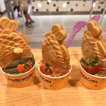 Somisomi - This place is truly amazing! This is my second time and I am fascinated by the ice cream flavors and really enjoy the taro filling. - Ice Cream & Frozen Yogurt Near Me - Fullerton, California Somisomi - This place is truly amazing! This is my second time and I am fascinated by the ice cream flavors and really enjoy the taro filling. - Ice Cream & Frozen Yogurt Near Me - Fullerton, California