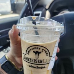 Iced macchiato. Iced macchiato.