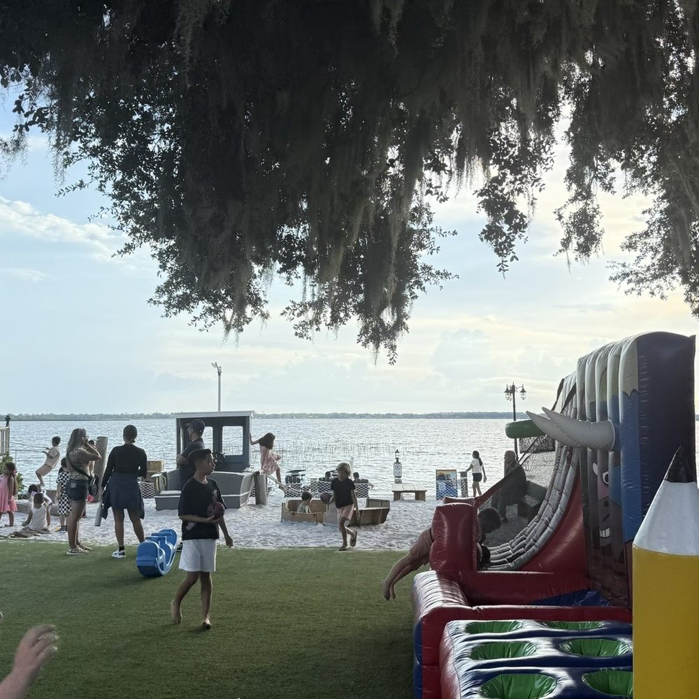 Port 27 - We happened to show up during one of their events wheee they bring fun games for the kids to play - Burgers Near Me - Haines City, Florida