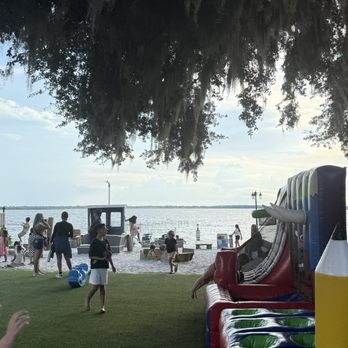 Port 27 - We happened to show up during one of their events wheee they bring fun games for the kids to play - Burgers Near Me - Haines City, Florida