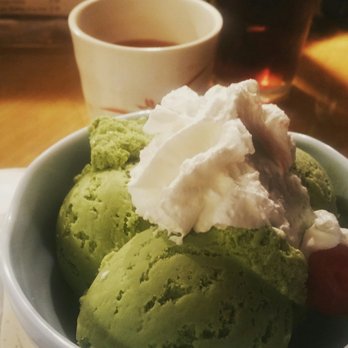 Katana - Delicious and HUGE green tea ice cream to end a delicious meal!! - Sushi Bars Near Me - Miami Beach, Florida Katana - Delicious and HUGE green tea ice cream to end a delicious meal!! - Sushi Bars Near Me - Miami Beach, Florida
