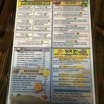 Thai Tara Cuisine - Menu - Thai Near Me - Las Vegas, Nevada