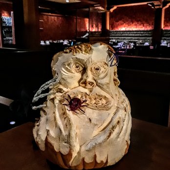 Hotel Captain Cook - This is a carved pumpkin! Isn't it great? They had a few creations scattered about. - Hotels Near Me - Anchorage, Alaska