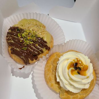Tam’s Cream Puffs - Dubai chocolate and passion fruit - Patisserie/Cake Shop Near Me - Orem, Utah