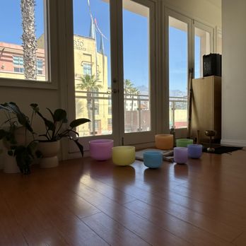 Archetype Yoga - Chidimma Iheonu Sound Bath setup - Yoga Near Me - Pasadena, California Archetype Yoga - Chidimma Iheonu Sound Bath setup - Yoga Near Me - Pasadena, California