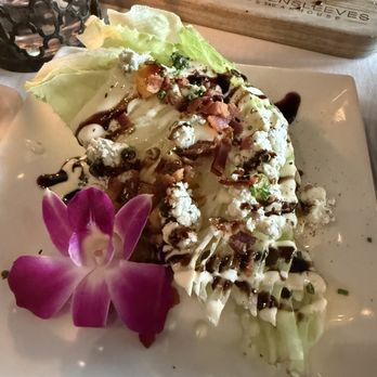 Greensleeves Steakhouse - wedge salad - Steakhouses Near Me - Redlands, California