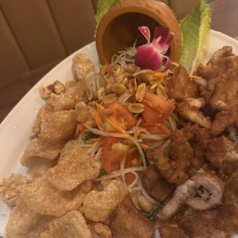 Weera Thai - Rainbow - Papaya Salad With Pork Belly Thai Style - Thai Near Me - Las Vegas, Nevada