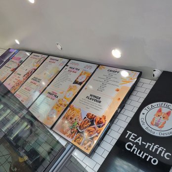 Tea-riffic Churro - Such a cute logo! - Bubble Tea Near Me - Glendale, Arizona