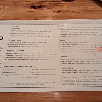 Prato - Food menu - Pizza Near Me - Winter Park, Florida