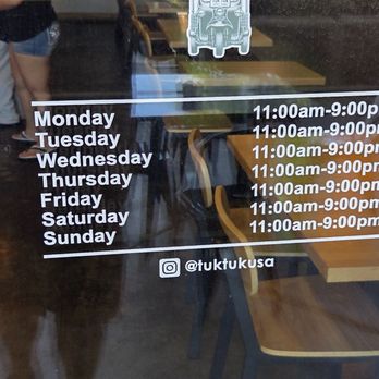 Tuk Tuk Thai - Hours - Thai Near Me - Sacramento, California Tuk Tuk Thai - Hours - Thai Near Me - Sacramento, California