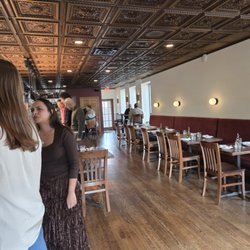 Inside the restaurant