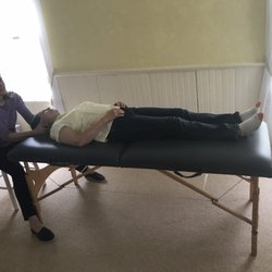 The Body Balance Center - Pam of the Body Balance Center is working on Ruth of All about skin.