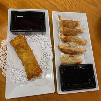 Nami Sushi - Pork gyzoya and Egg roll - Sushi Bars Near Me - Miramar, Florida Nami Sushi - Pork gyzoya and Egg roll - Sushi Bars Near Me - Miramar, Florida