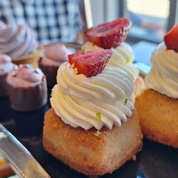 PLACE DUFFERIN - ...but only until they tried the strawberry shortcake and both changed their faves to this one