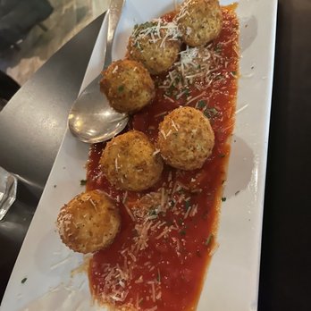 Charred Brick Oven - Rice balls - Pizza Near Me - Seaford, New York Charred Brick Oven - Rice balls - Pizza Near Me - Seaford, New York