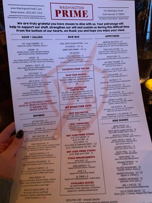 Menu photo 2 Washington Prime South Norwalk, CT Menu photo 2 Washington Prime South Norwalk, CT