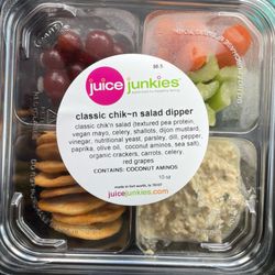 Juice Junkies Vegan Cafe & Juice Bar - Classic Chick'n Salad