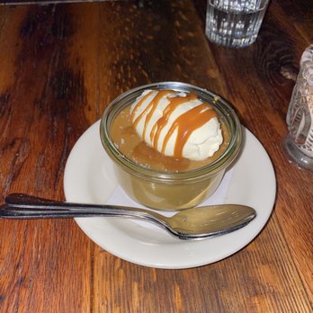 Gjelina - Butterscotch Pot de Crème, Salted Caramel, Crème Fraîche - New American Near Me - Venice, California Gjelina - Butterscotch Pot de Crème, Salted Caramel, Crème Fraîche - New American Near Me - Venice, California